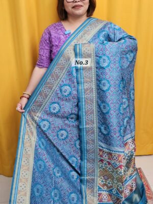 25TH OCT MEGA SALE 2NDLIVE –  PATOLA SOFT SILK SAREE (NO.3)