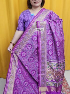 25TH OCT MEGA SALE 2NDLIVE –  PATOLA SOFT SILK SAREE (NO.4)