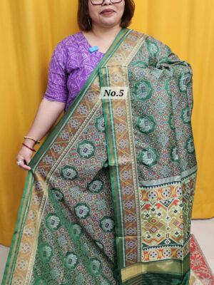 25TH OCT MEGA SALE 2NDLIVE –  PATOLA SOFT SILK SAREE (NO.5)