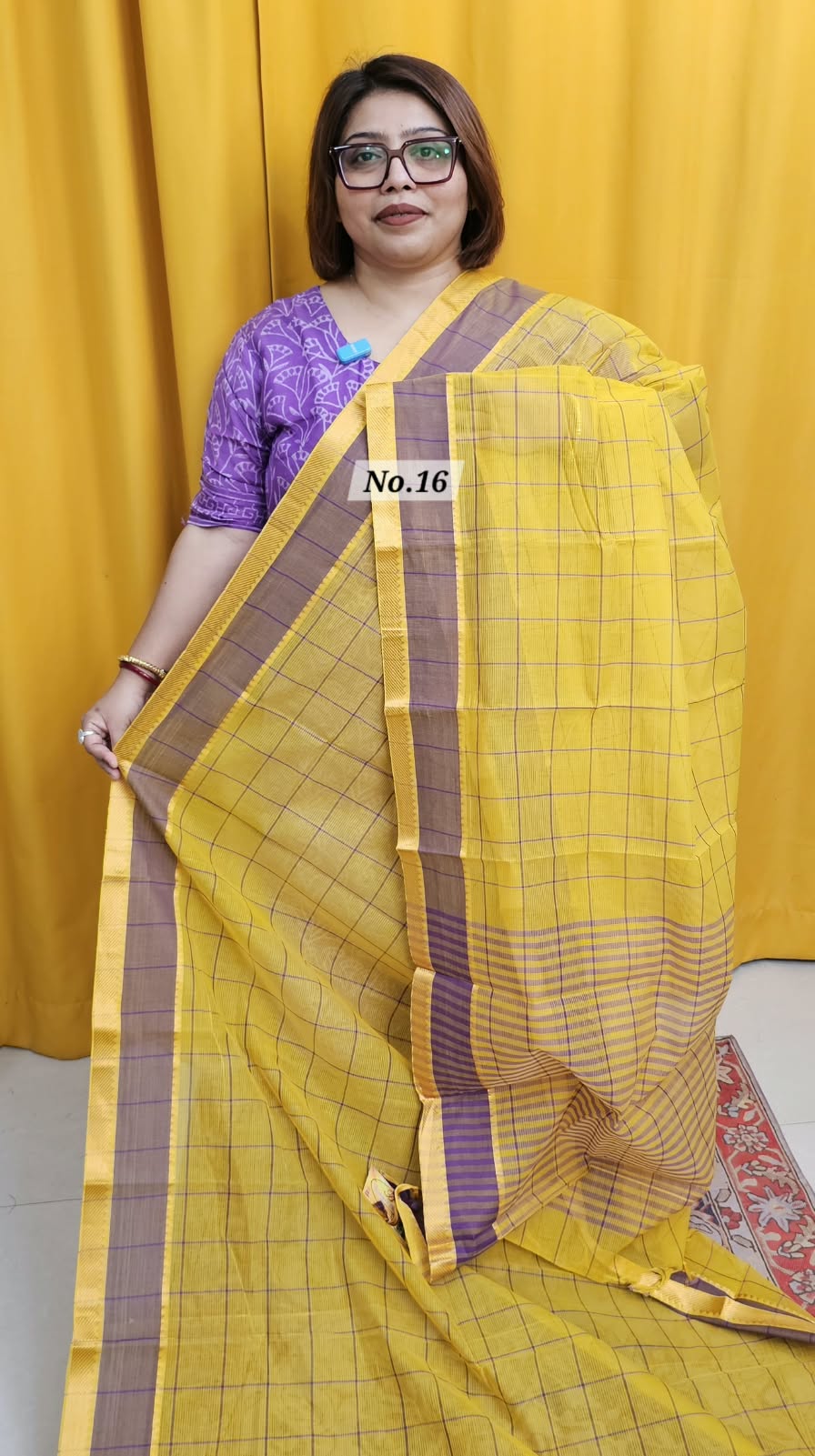 25TH OCT MEGA SALE 2NDLIVE – MAHESWARI HANDLOOM SAREE (NO.16)