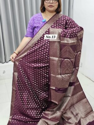 25TH OCT MEGA SALE 3RDLIVE – HANDLOOM LINEN SILK COTTON  SAREE (NO.13)