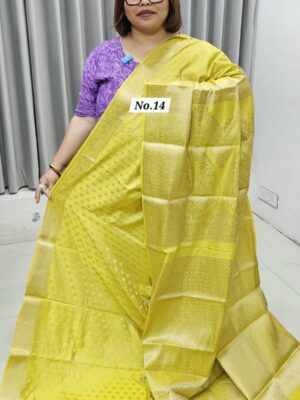 25TH OCT MEGA SALE 3RDLIVE – HANDLOOM LINEN SILK COTTON  SAREE (NO.14)