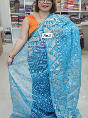26TH OCT MEGA SALE LIVE - KATHDANA JAMDANI SAREE (NO.3)