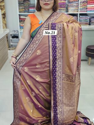 26TH OCT MEGA SALE LIVE - SOFT SILK KANJIVARAM SAREE (NO.21)