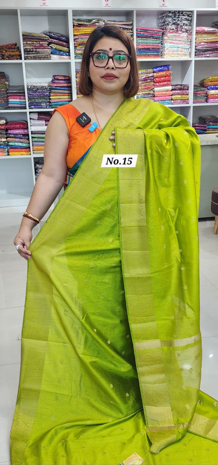 26TH OCT MEGA SALE 2ND LIVE - TUSSAR MATKA SAREE (NO.15)