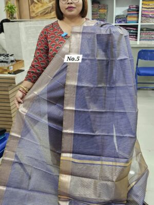 27TH OCT MEGA SALE 3RD LIVE - SEMI TUSSAR SOFT SAREE (NO.5)