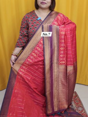 27TH OCT MEGA SALE 2NDLIVE - KATAN SOFT BANARSI SAREE (NO.7)