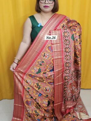 28TH OCT MEGA SALE 2ND LIVE - PATOLA SOFT SAREE (NO.26)