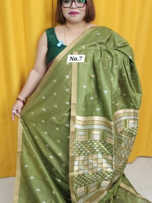 28TH OCT MEGA SALE LIVE - SOFT SILK DESIGNER SAREE (NO.7)