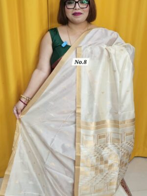 28TH OCT MEGA SALE LIVE - SOFT SILK DESIGNER SAREE (NO.8)