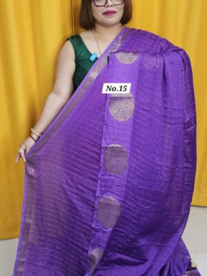 28TH OCT MEGA SALE LIVE - PREMIUM CHIFFON SAREE (NO.15)