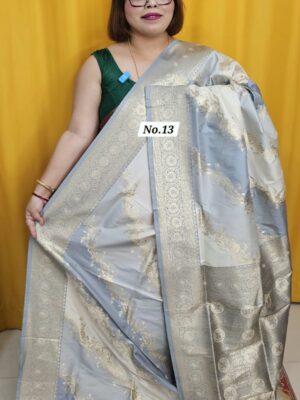 28TH OCT MEGA SALE 2ND LIVE - KATAN SOFT BANARSI SAREE (NO.13)