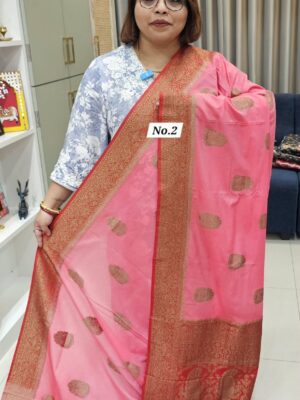 29TH OCT GRAND 2ND LIVE SALE – GEORGETTE SILK KHADDI SAREE (NO.2)
