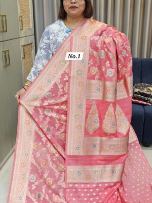 29TH OCT GRAND 2ND LIVE SALE – RUSSIAN CREPE MODAL SILK SAREE (NO.1)