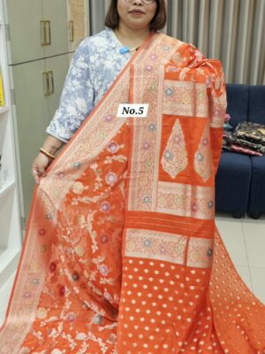 29TH OCT GRAND 2ND LIVE SALE – RUSSIAN CREPE MODAL SILK SAREE (NO.5)