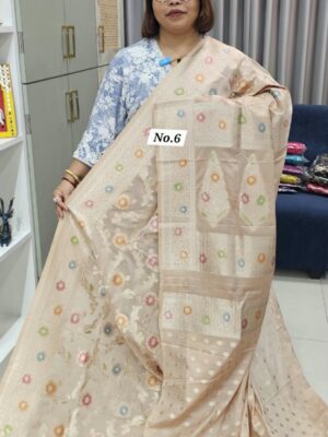 29TH OCT GRAND 2ND LIVE SALE – RUSSIAN CREPE MODAL SILK SAREE (NO.6)