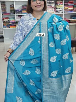 29TH OCT GRAND LIVE SALE – MUSRU SILK BANARSI SAREE (NO.2)