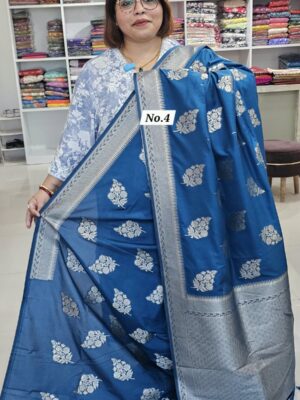 29TH OCT GRAND LIVE SALE – MUSRU SILK BANARSI SAREE (NO.4)