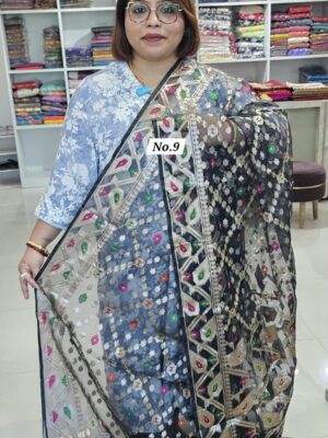 29TH OCT GRAND LIVE SALE – KATHDANA JAMDANI SAREE (NO.9)
