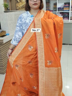 29TH OCT GRAND LIVE SALE – RUSSIAN CREPE MODAL SILK SAREE (NO.17)